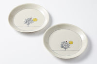 Winter White Dessert Plates