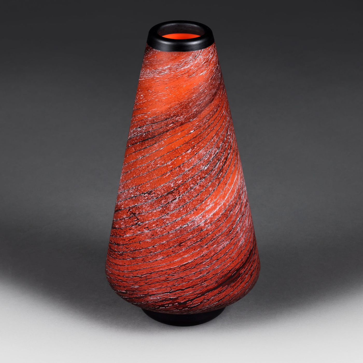 Buoyant Branch Crimson Tall Cone