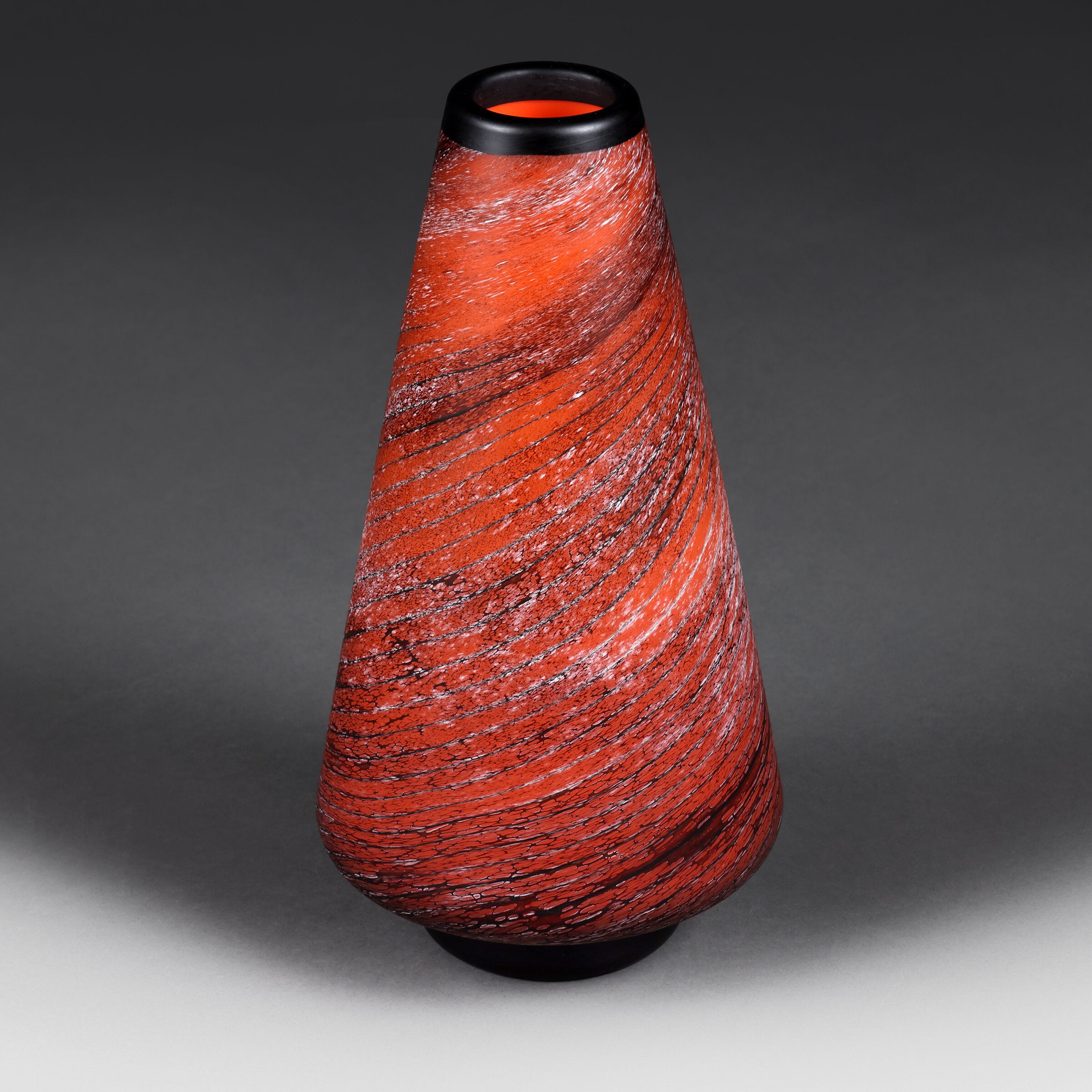 Buoyant Branch Crimson Tall Cone