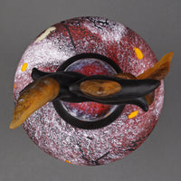 Red Autumn Apples Tall Tapered