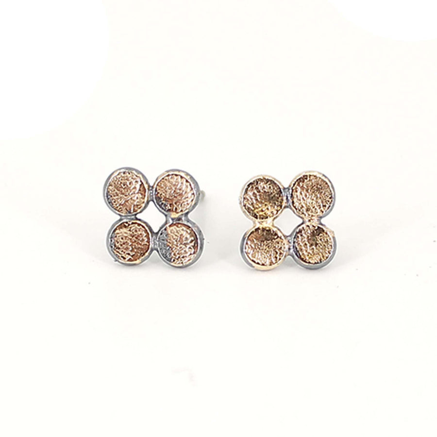 Four Dot Earrings