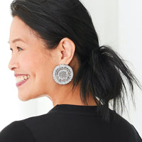 Arc Line Arc Sgraffito Earrings
