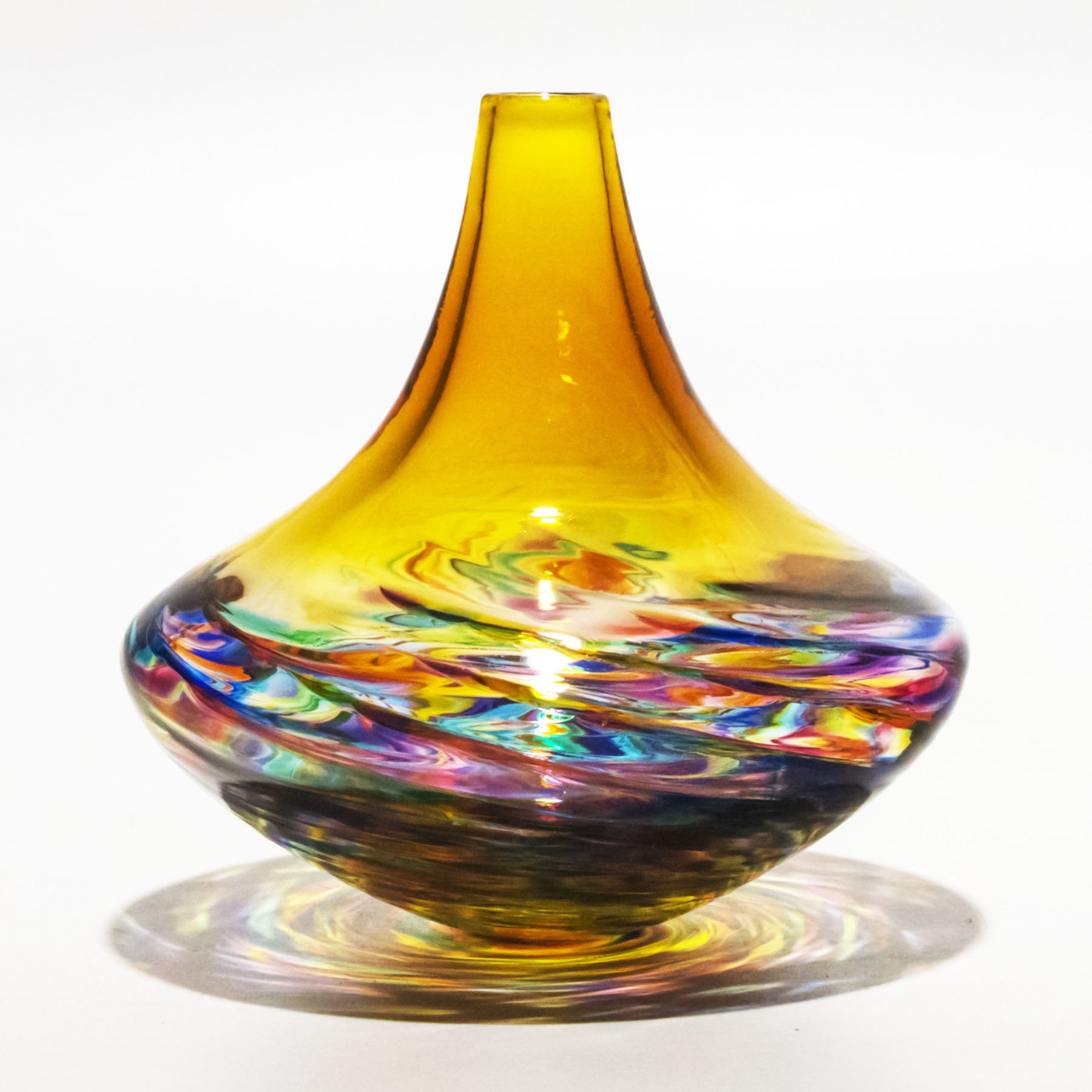 rainbow with topaz