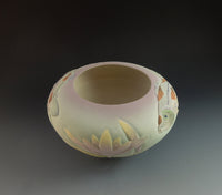 Two Koi Waterlily Bowl