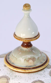 Miniature Crystalline White Jar