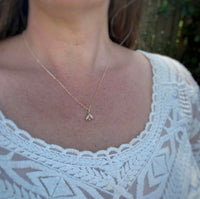 Alida Opal Bug Charm Necklace