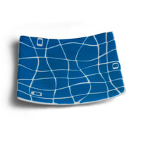 Egyptian Blue and White