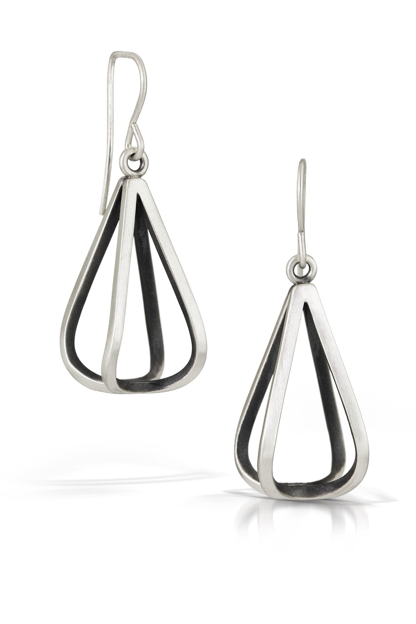 Silver Bulb Earrings