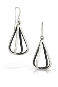 Silver Bulb Earrings