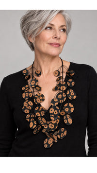 Cooper Circle Kinetic Necklace