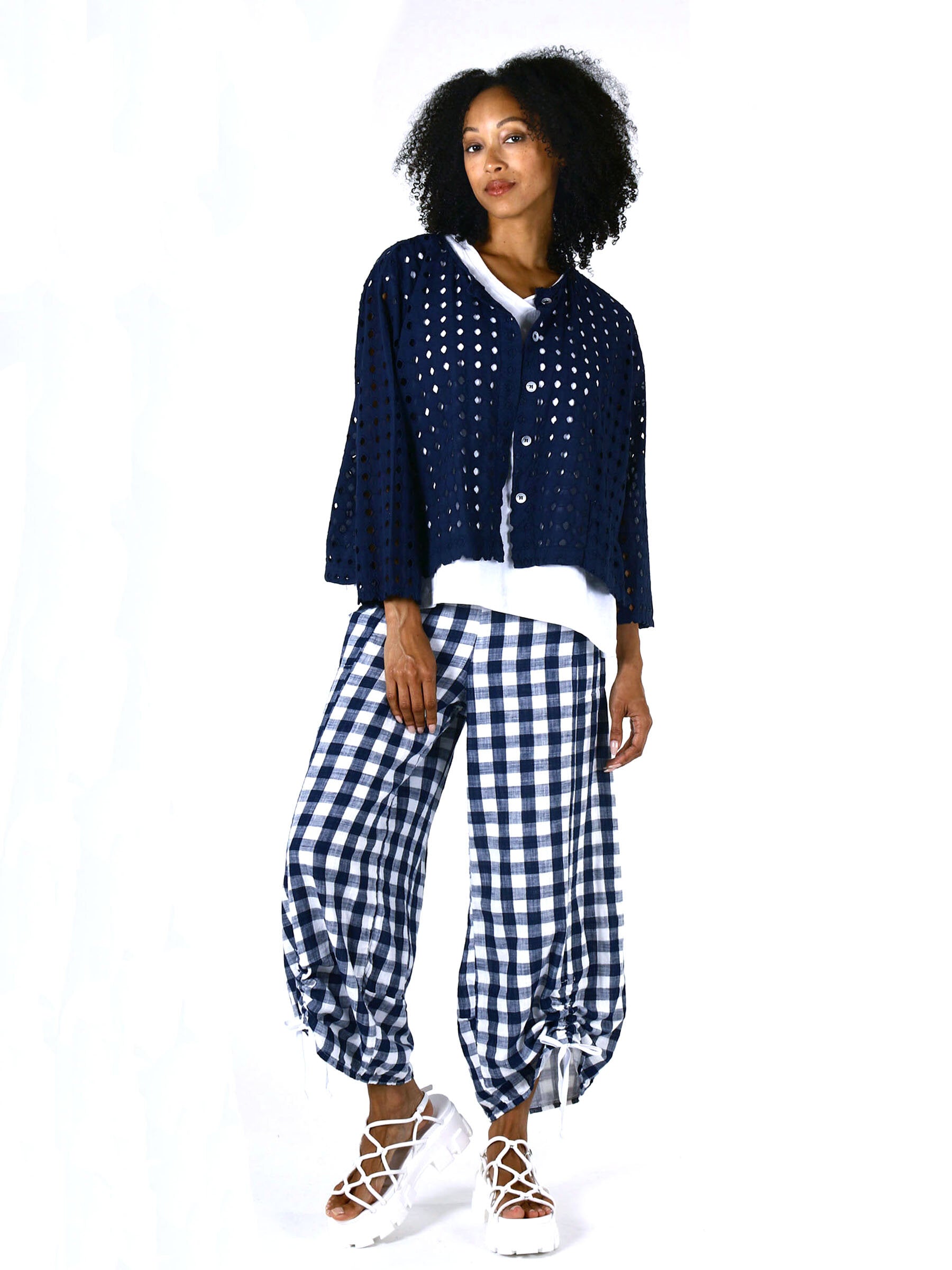 Blue & White Gingham