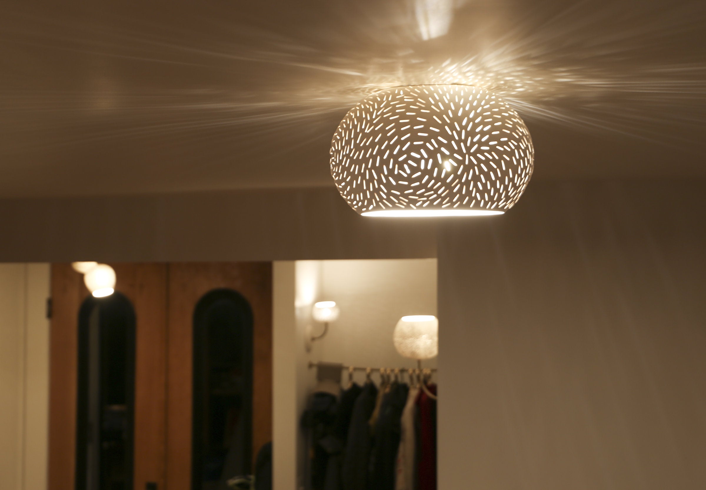 12" Claylight Flush Mount Lines