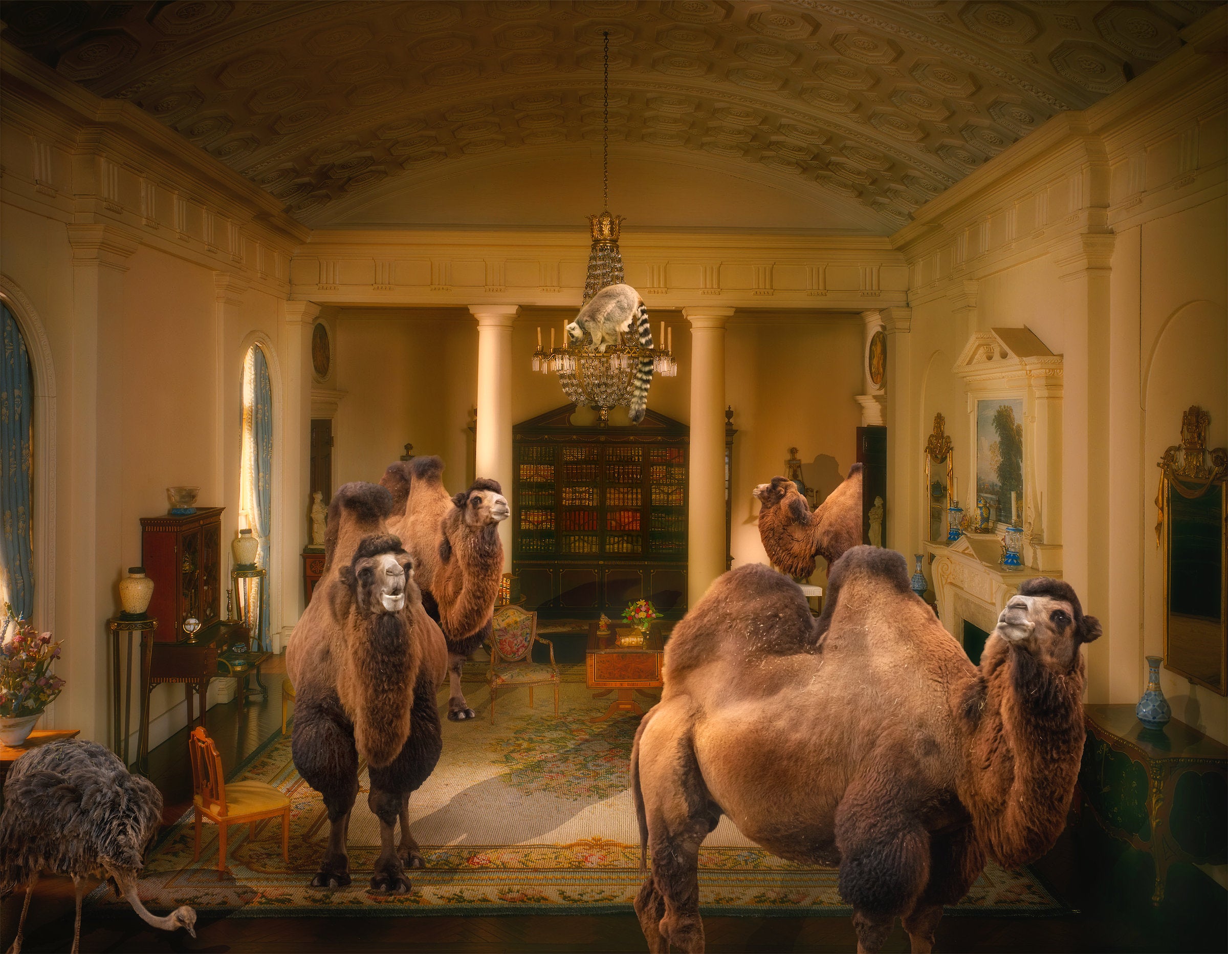 English Drawing Room of the Georgian Period