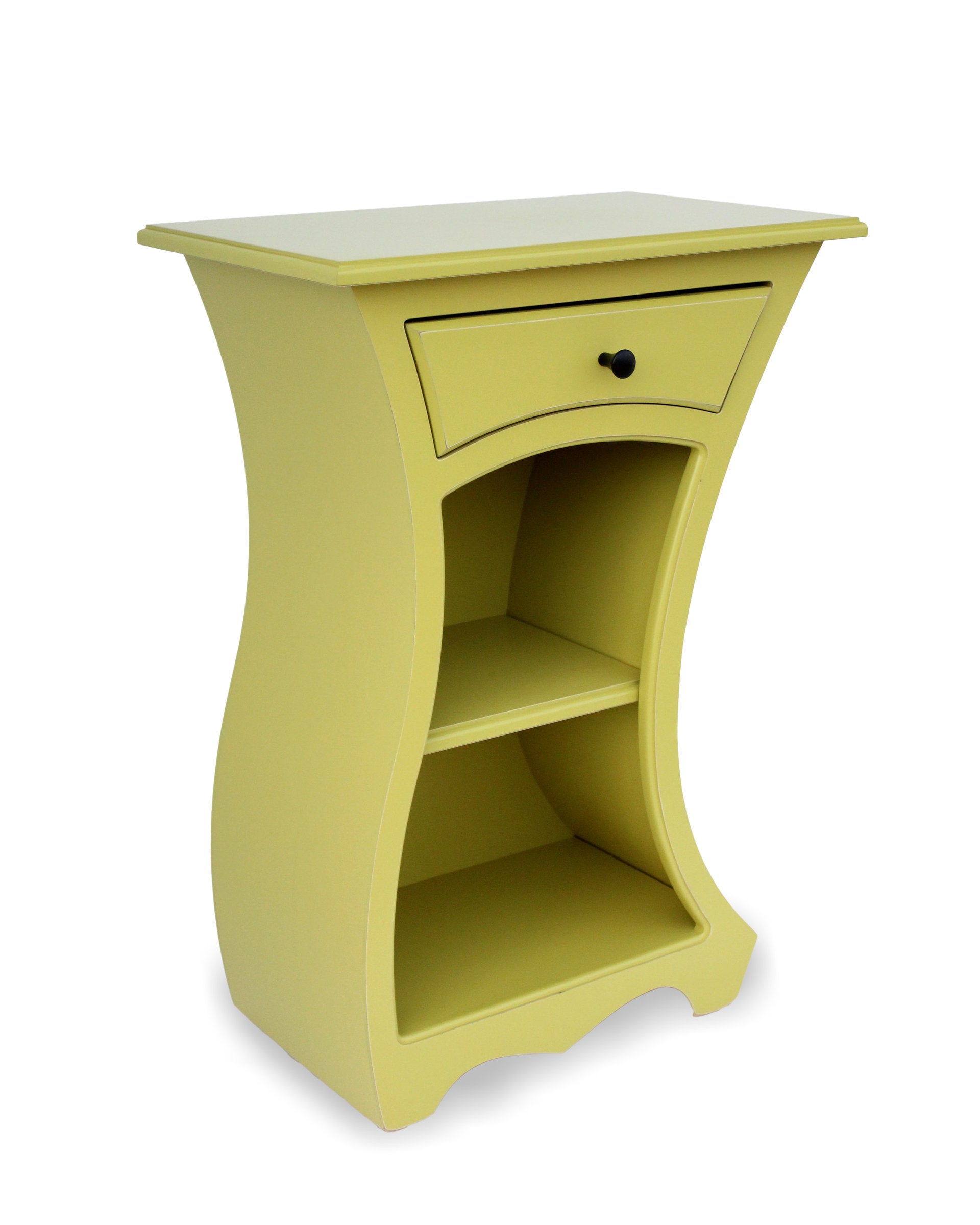 left handed, chartreuse