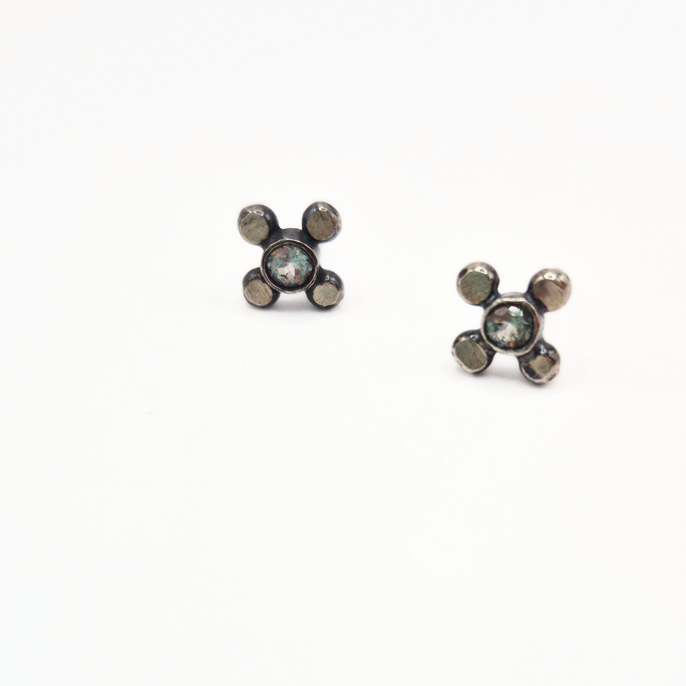 Sparkle Dot Post Earrings