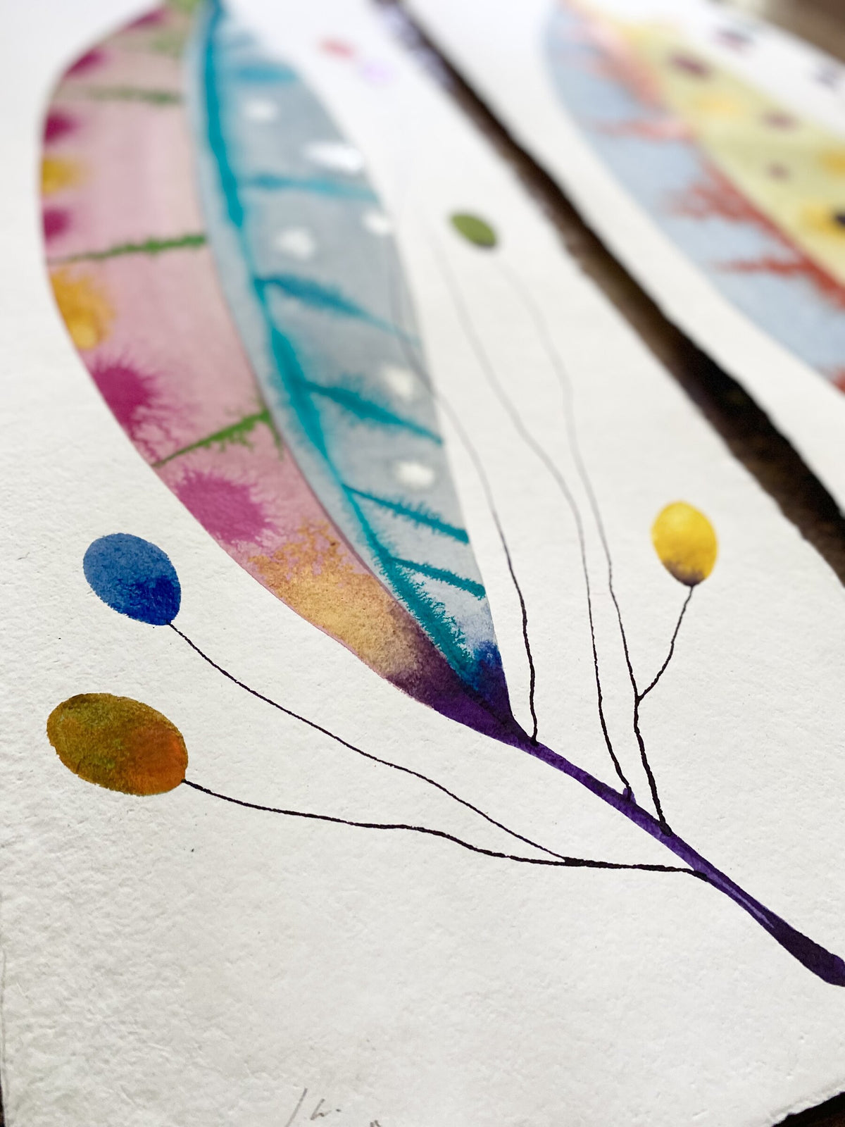 Feather Plant Leaf 1