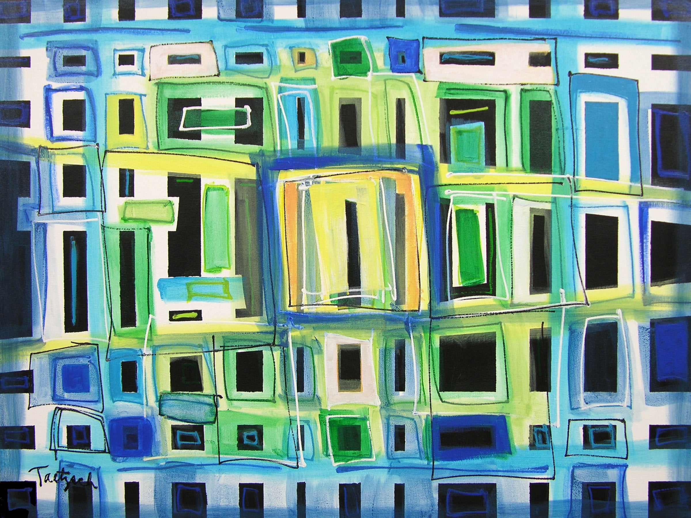 Intensely Blue