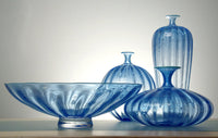 left to right: bowl, sphere, inkwell (front), tollo (back)