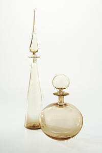 Ice Blue and Whiskey Decanter Collection