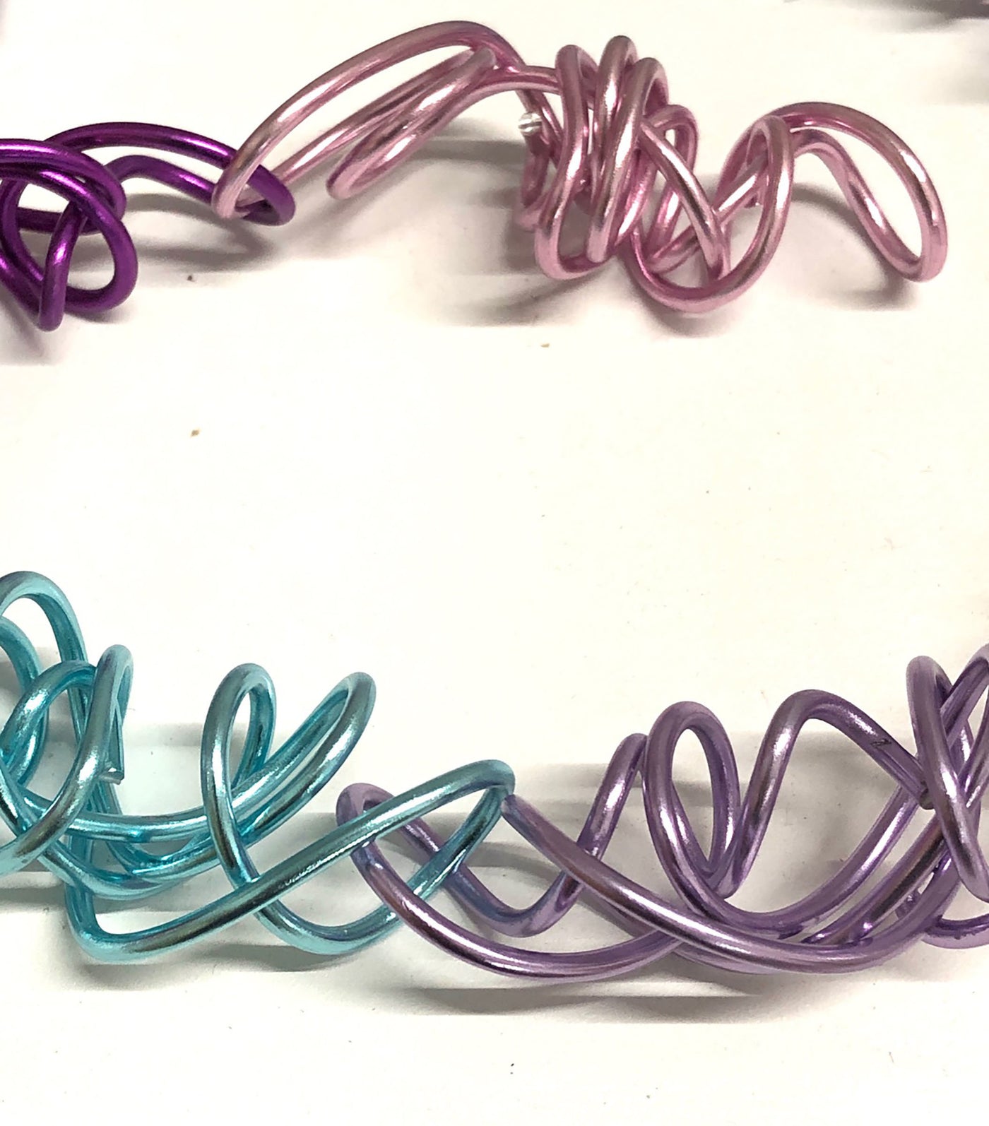 Multicolor Random Link Necklace