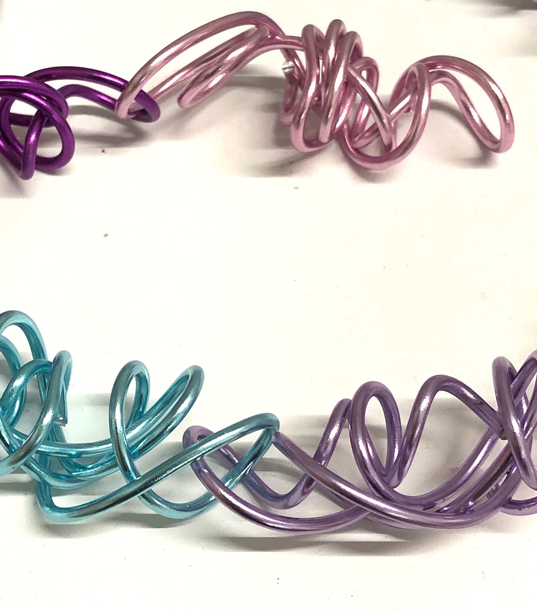 Multicolor Random Link Necklace