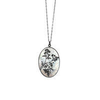 Wildflowers & Butterflies Reversible Pendant