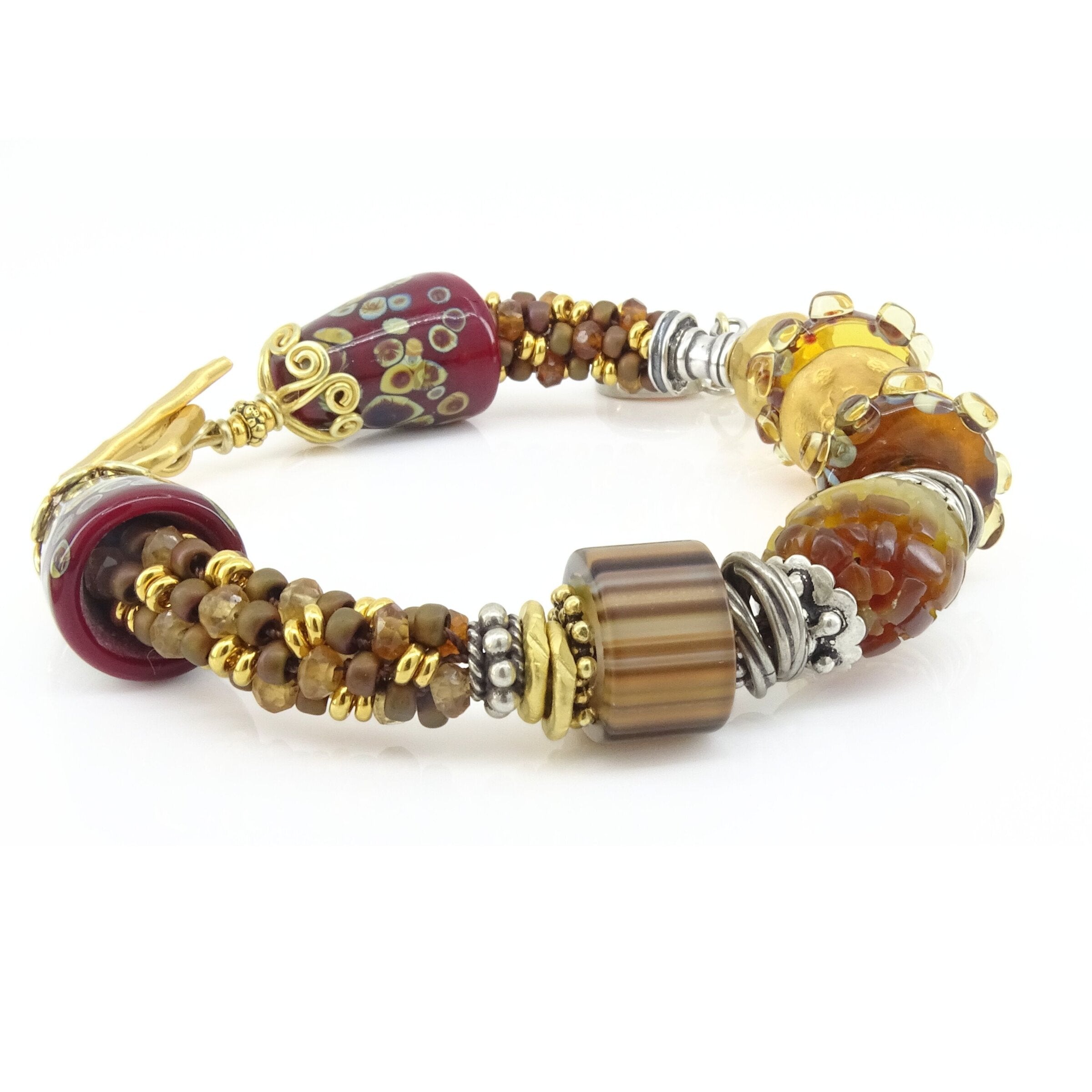 A Touch of Gold & Silver Bracelet