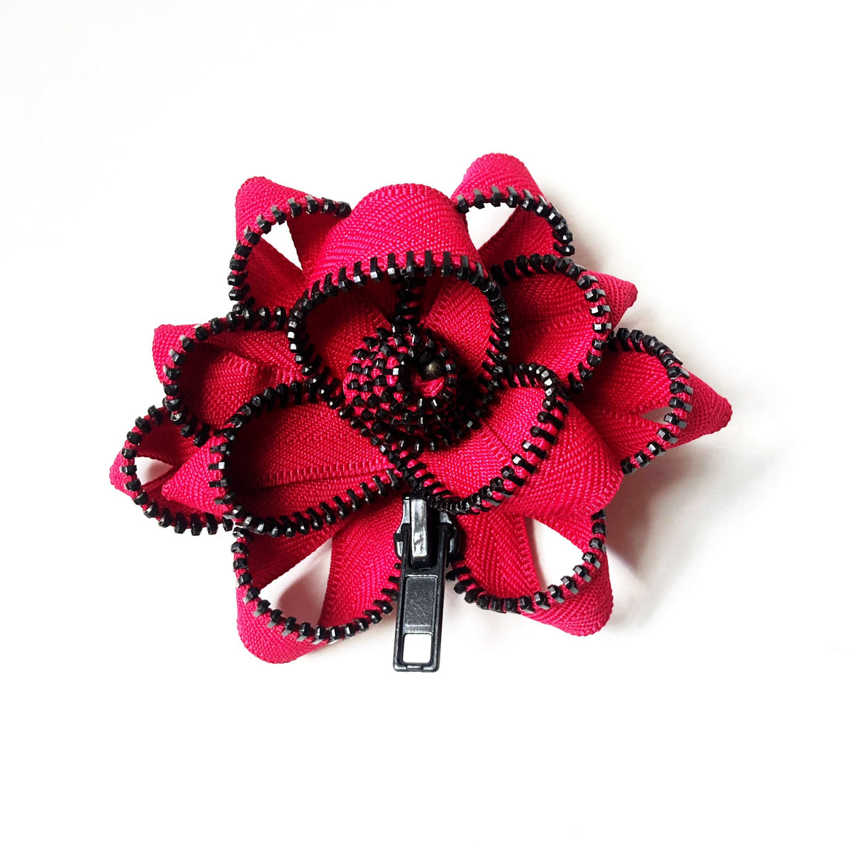 Pink Zipper Pin