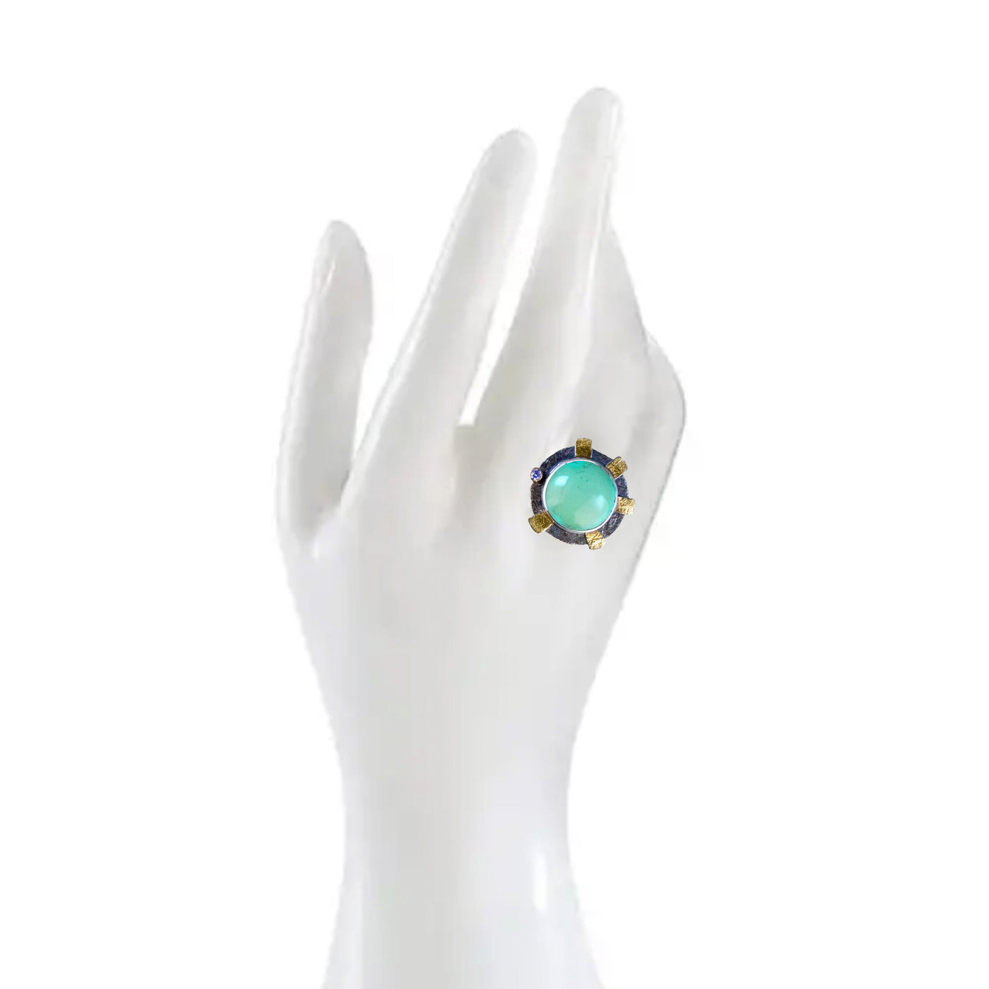 ound Turquoise Ring