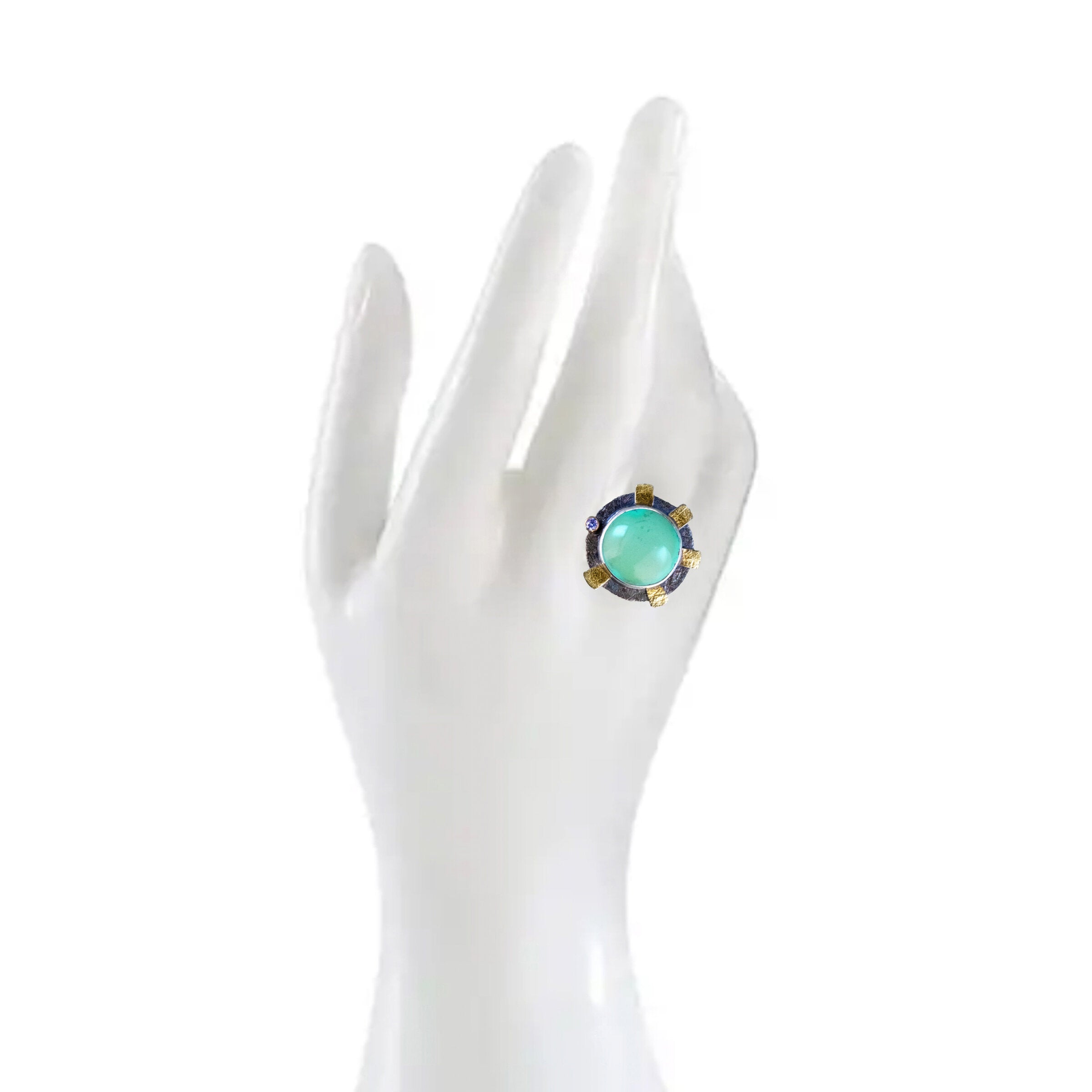 ound Turquoise Ring