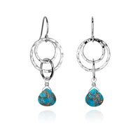 Small Multi-Hoop Dangle Earrings