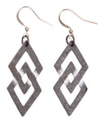 Escher's Puzzle Earrings
