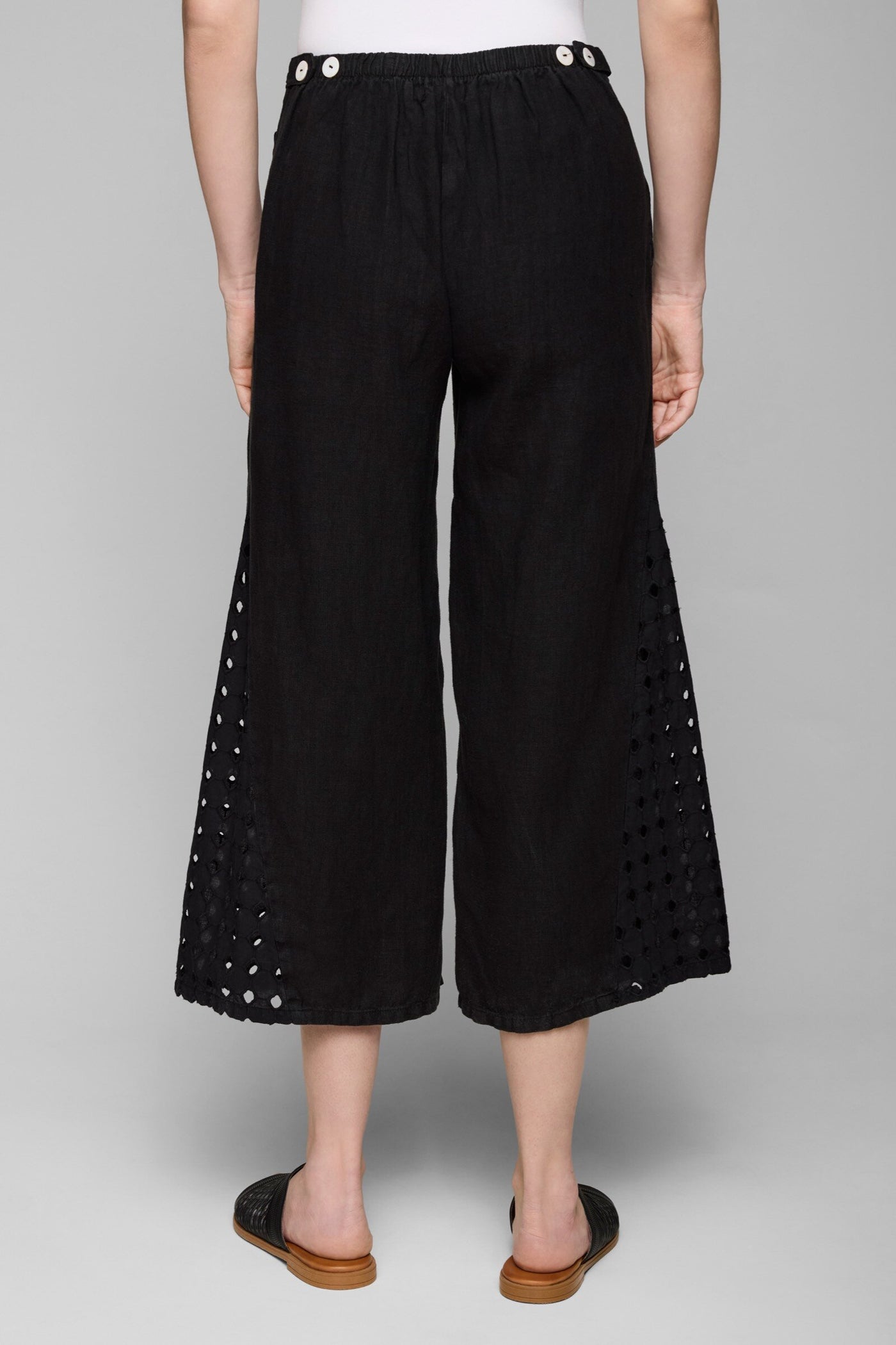 Eyelet Inset Pant