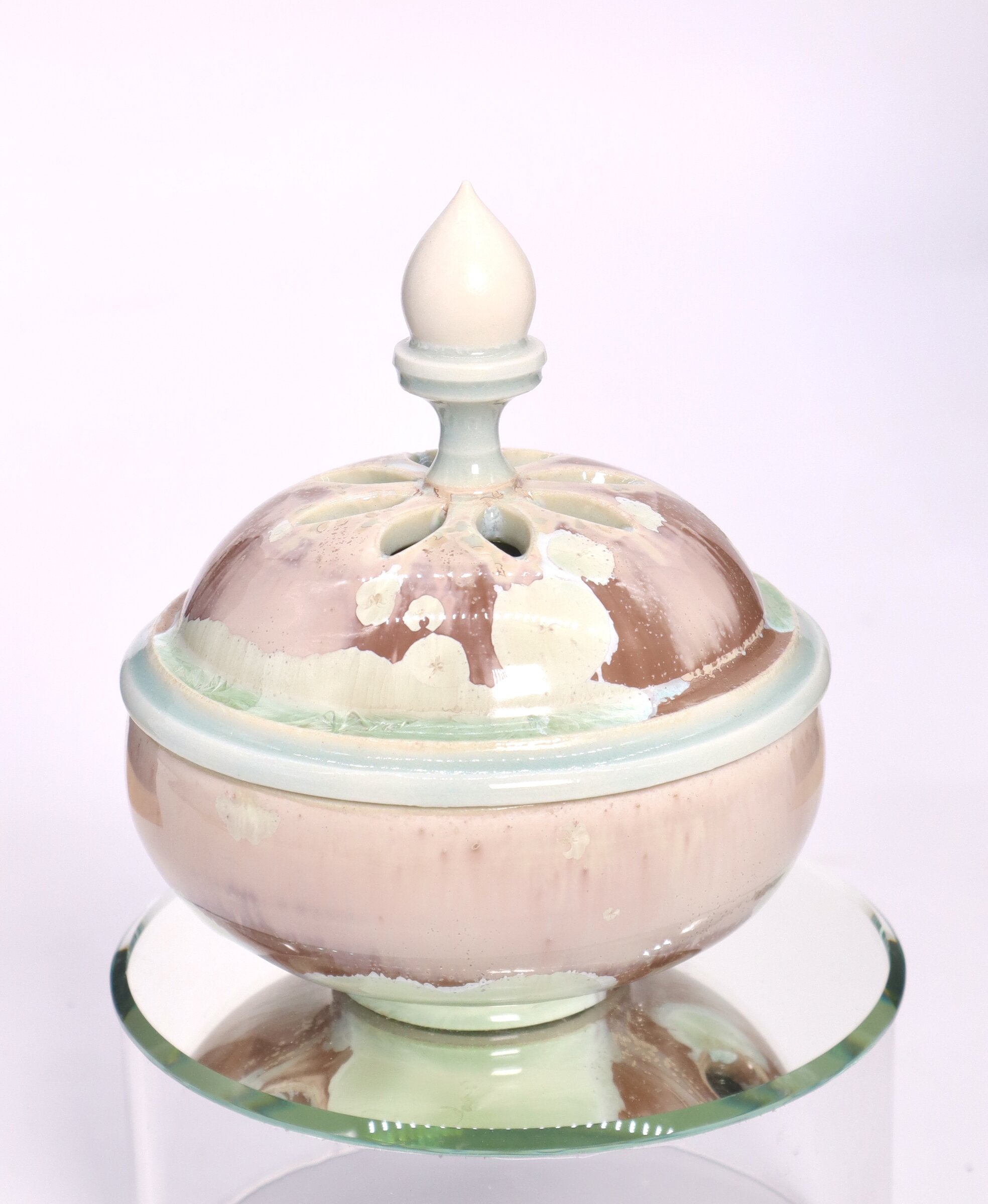 Pink & Lime Green Incense Burner