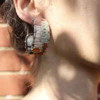 Embroidered Earrings VI