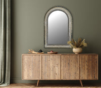 Sage Cream Arch Mirror