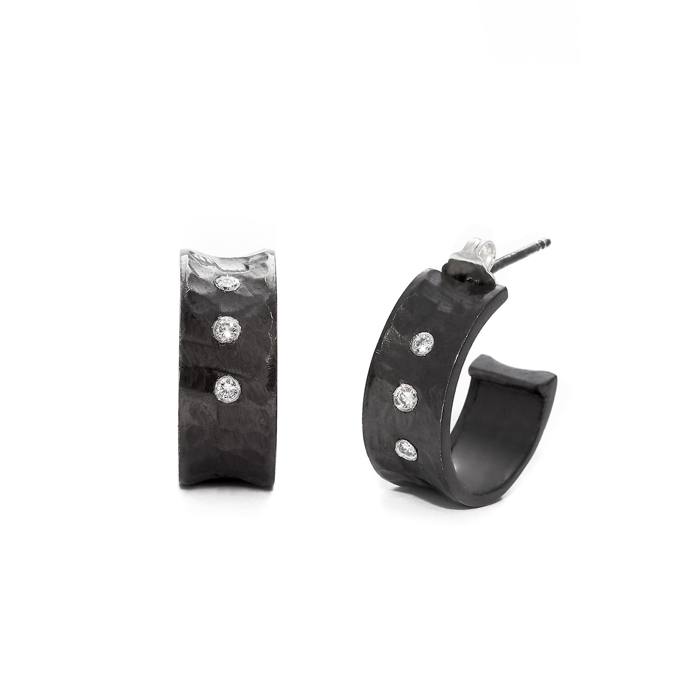 Convex Hoop Earrings