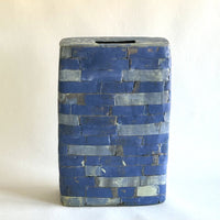 Blue Tablet Vase