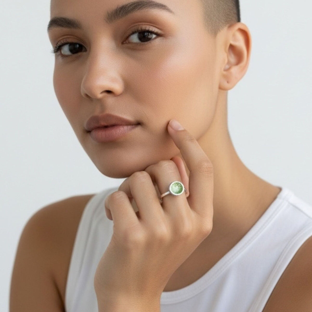Sea Anemone Stacking Ring