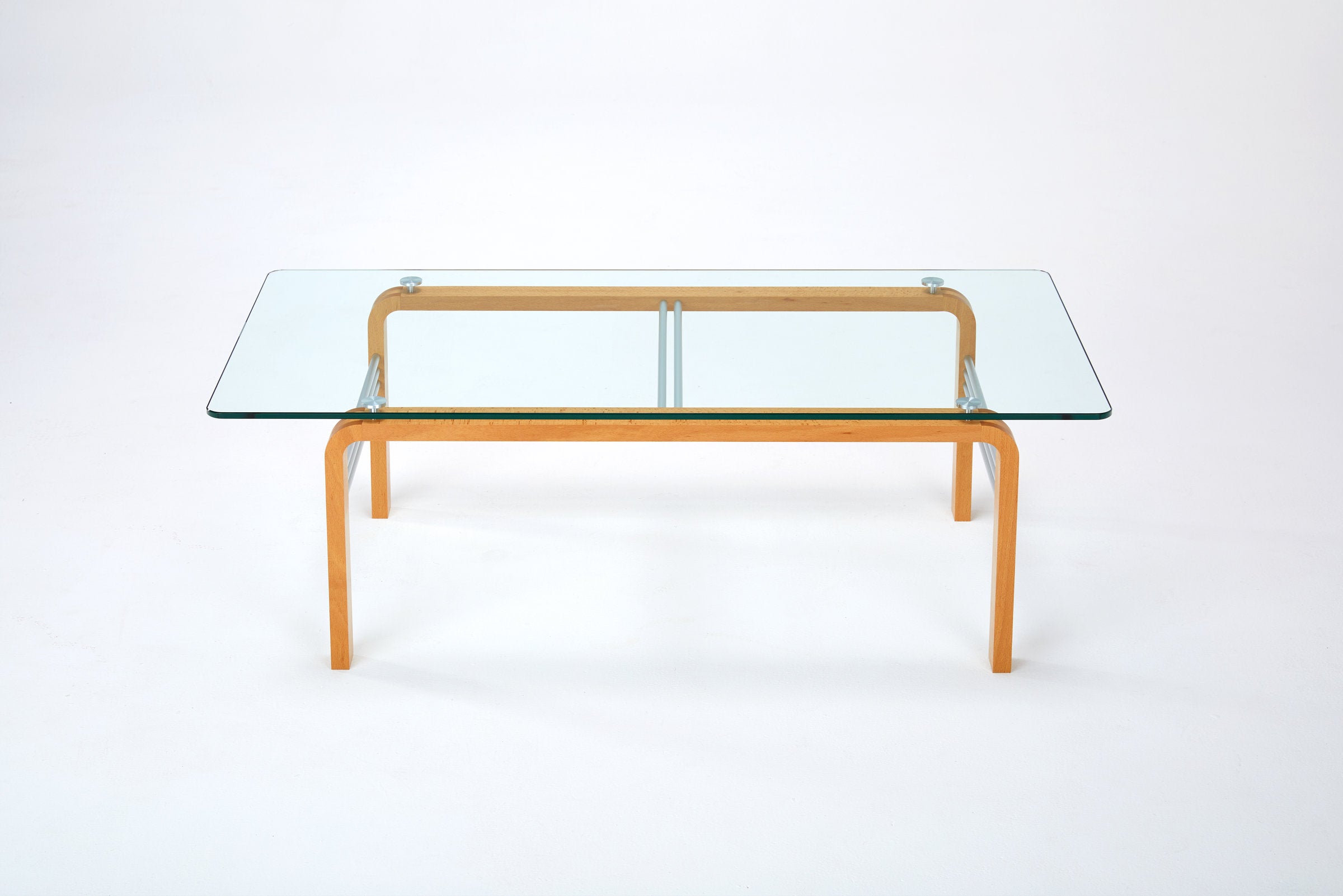 CURVEiture Glass Coffee Table