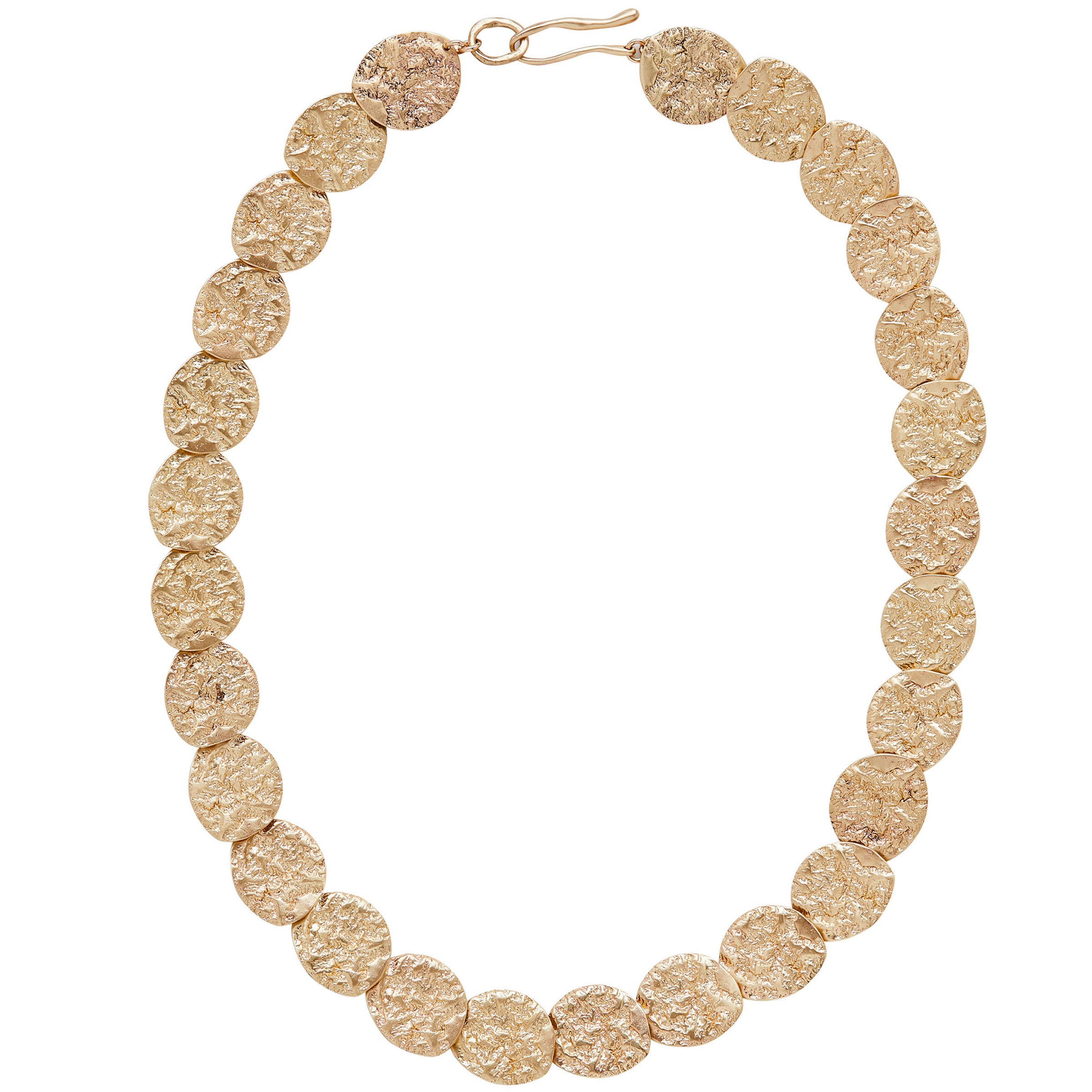 Sahara Bronze Link Collar Necklace