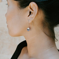 Baroque Pearl Wire Earrings