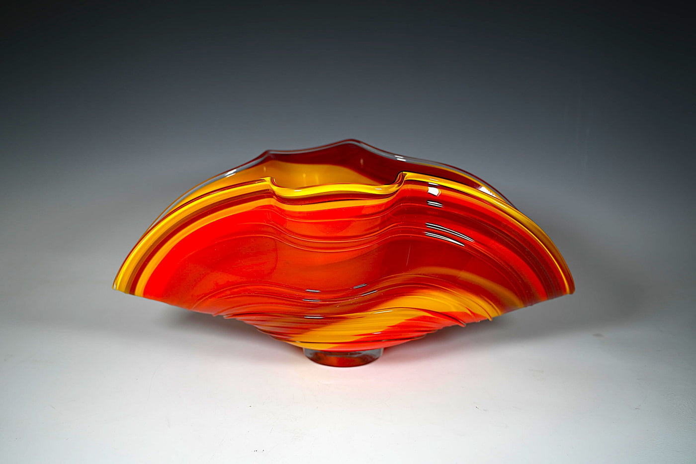 Sunset Folded Bowl