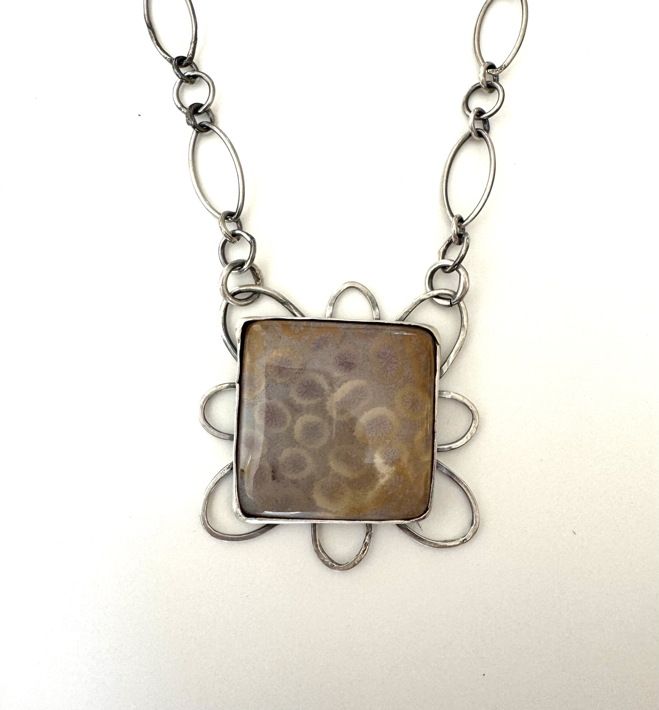Fossilized Coral Necklace