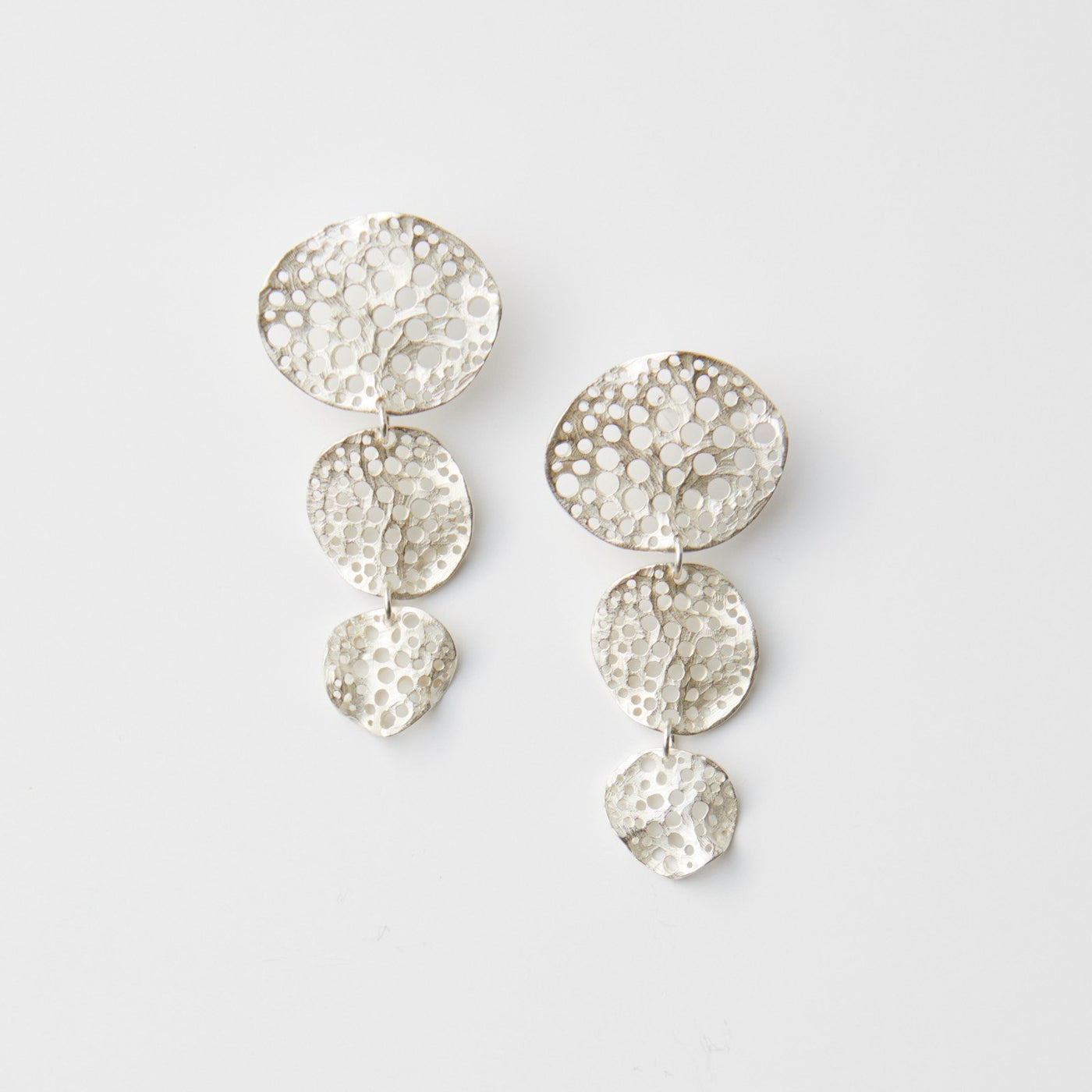 Triple Siv Earrings