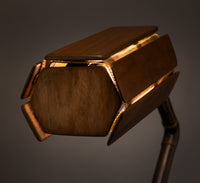 Walnut Slatted Desk Lamp