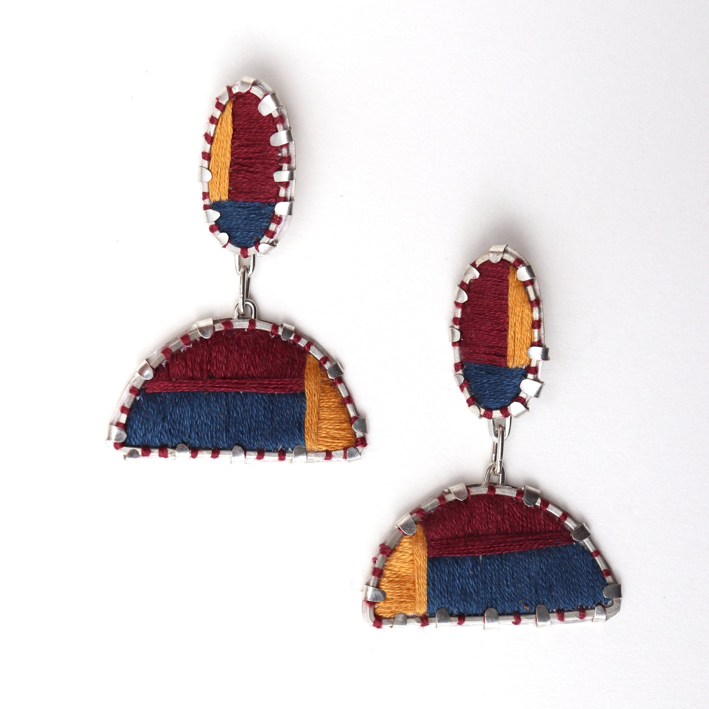 Embroidered Earrings III