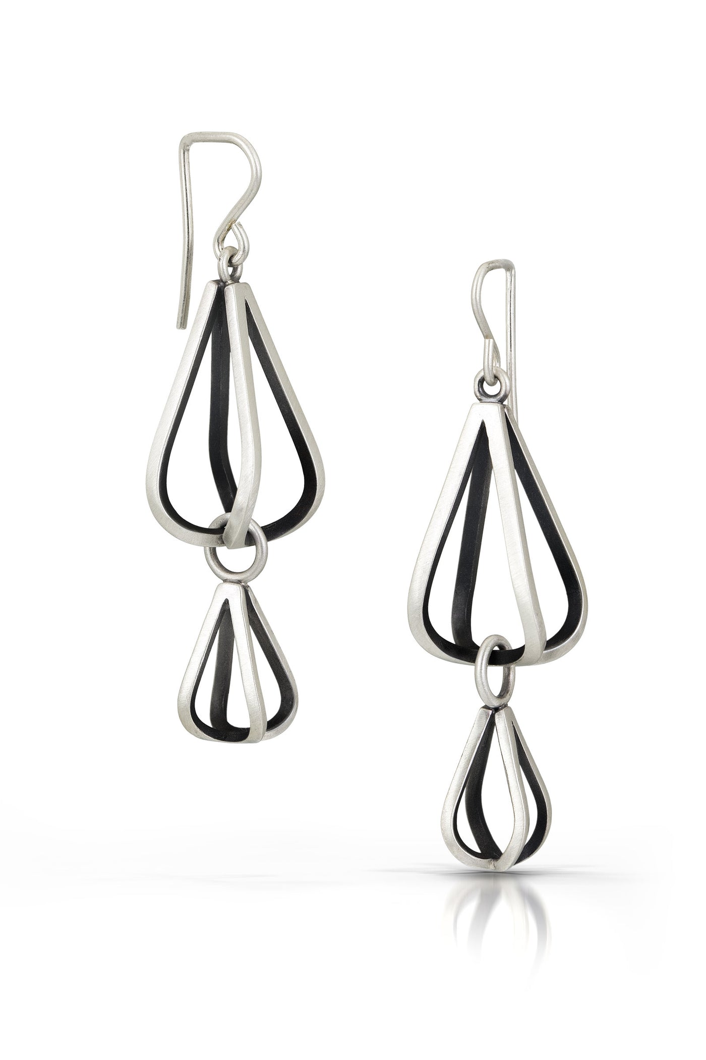 Layered Gradient Drop Earrings