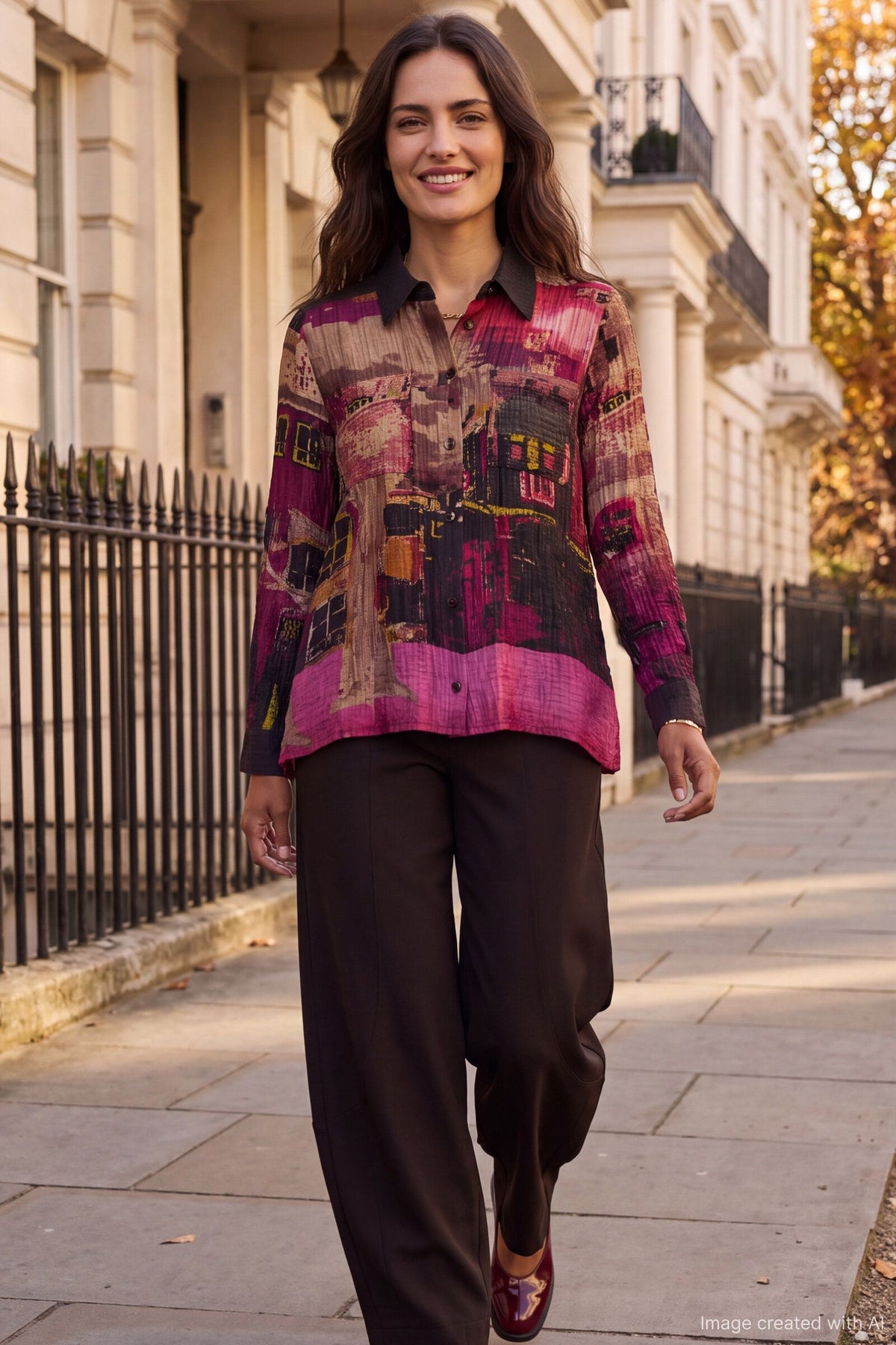 Sidra Button-Up Shirt
