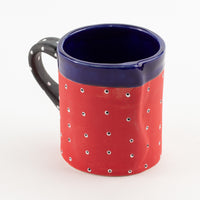 short Velvet Red Mug